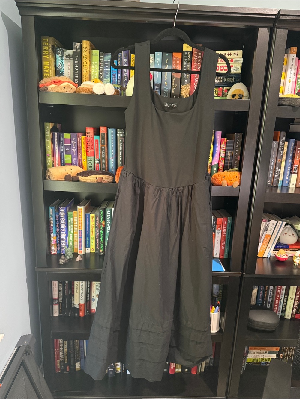 J. Crew Drop-waist mixy dress